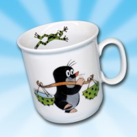 Tasse der kleine Maulwurf Motiv Maulwurf als Wassertr�ger