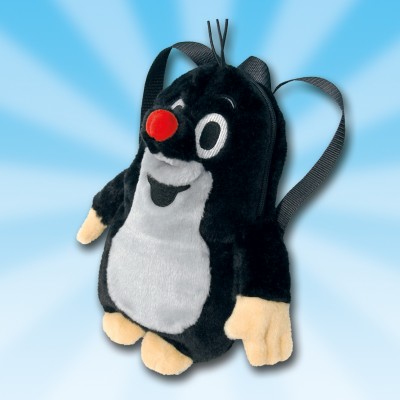 Plschrucksack Maulwurf 33cm