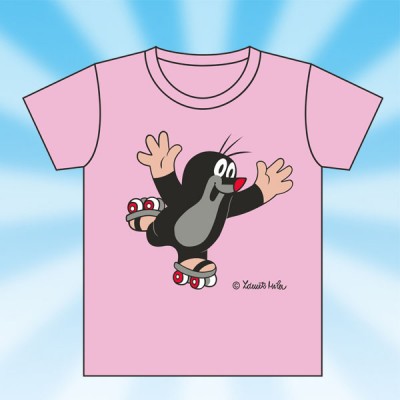 T-Shirt Maulwurf rosa 96-104