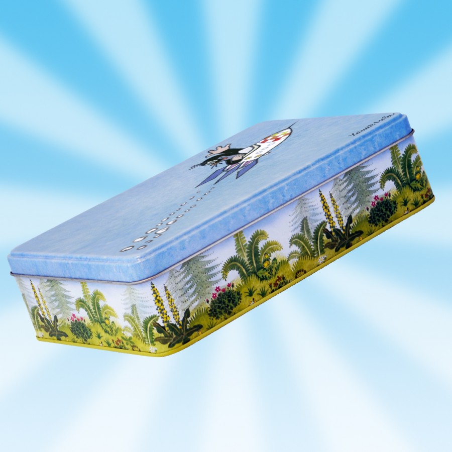 blech dose tin metall der kleine maulwurf motiv rakete 657_0
