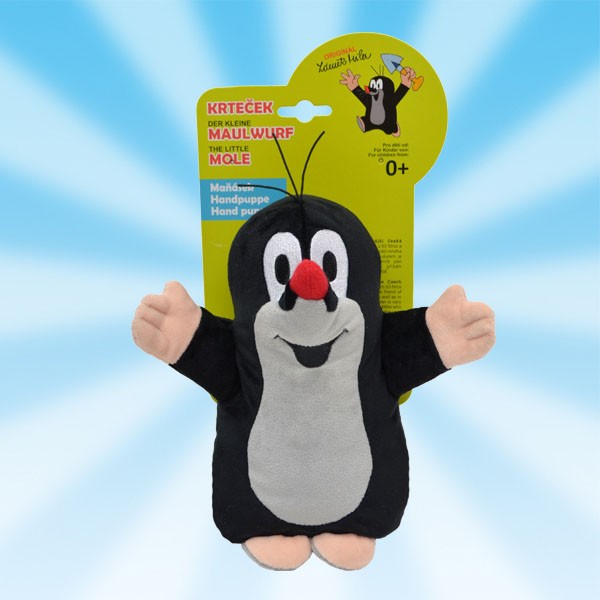 Handpuppe Maulwurf 20cm - Der Maulwurfshop