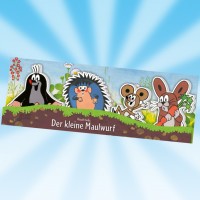4er Radierer - Set Der Kleine Maulwurf