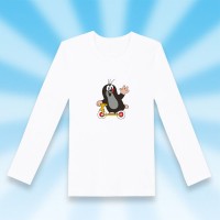 Langarm T-Shirt wei Roller 98-104
